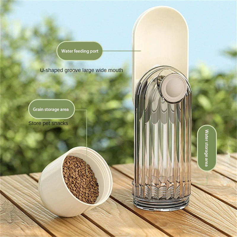 2 In 1 Portable Pet Water Cup