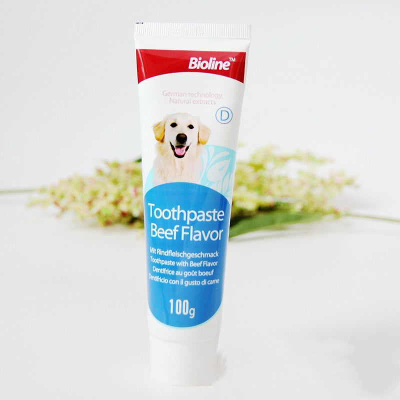 Dog toothpaste for pet toothpaste