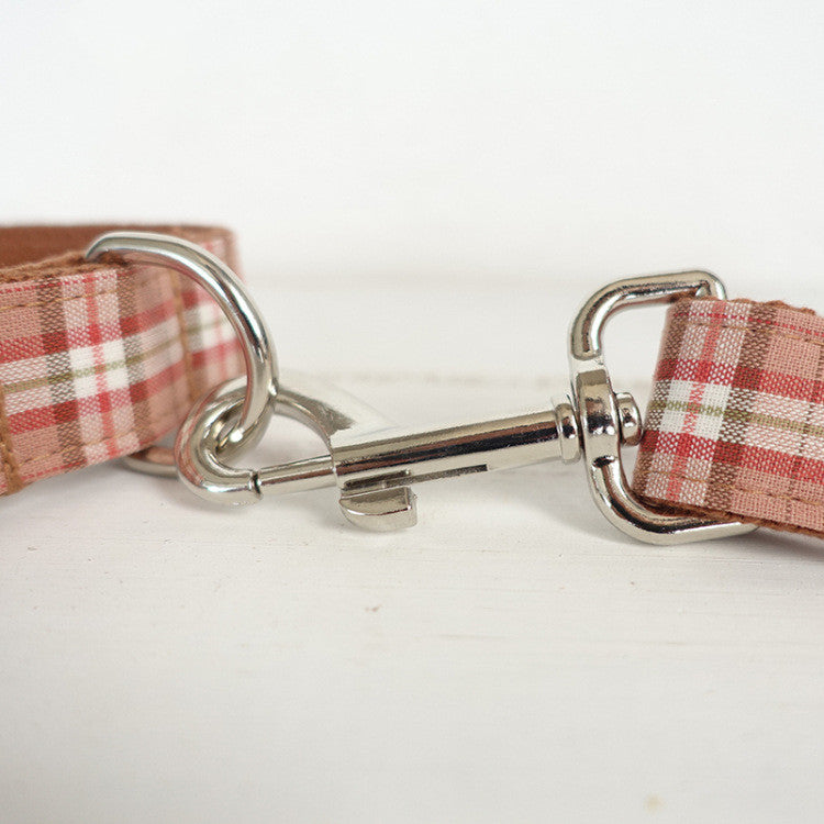 Plaid Pet leash