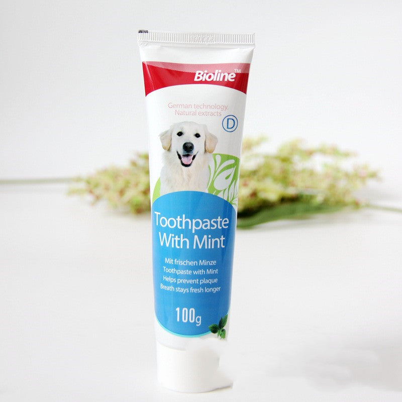 Dog toothpaste for pet toothpaste